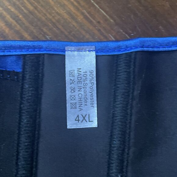 Satin Corset Shapeware Cosplay Steampunk Pirate Fairy Goth Size 4XL NWOT - Picture 6 of 7